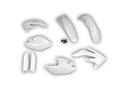 2149 2149 2149 plastics kit honda crf 250x 2005 2018 white 4lgr