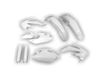 2170 2170 2170 plastics kit honda crf 450x 2005 2006 2007 white y7hd
