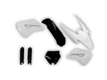 2230 plastics kit husaberg fx 2009 2010 2011 black white u7fh