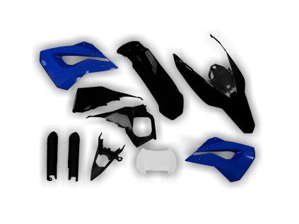 2245 2245 plastics kit husaberg te 2011 2012 black blue g2wc