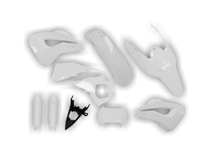 plastics kit husaberg te 2011 2012 white G2WC