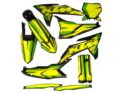 23919 2 gfp ktm sx 25 black fluo artlex st