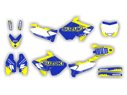 567 comet le suzuki rm 125 250 01 08 polisport restyle