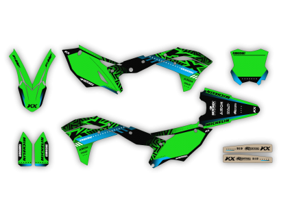 570 slide st kawasaki kxf 250 17 20