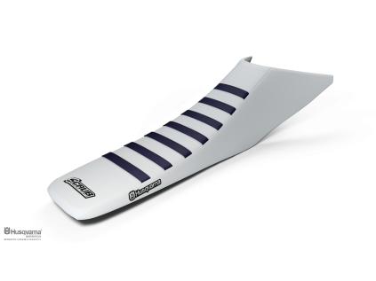 snap white dark blue seatcover husqvarna 701