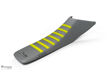 snap grey yellow seatcover husqvarna 701