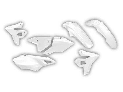 2461 plastics kit suzuki drz 400 1999 2024 white restyle enduro cpm8