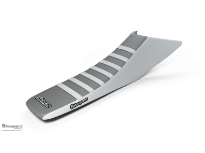 temper white grey white seatcover husqvarna 701