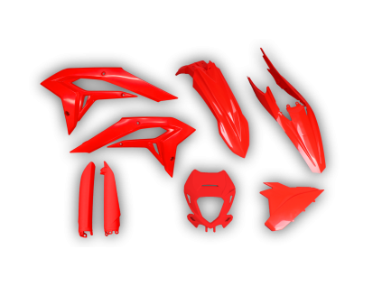 plastics kit beta x trainer 2023 2024 2025 red W3D3