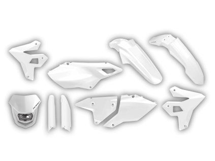 2500 plastics kit suzuki drz 400 1999 2024 white restyle with light supermoto l53z