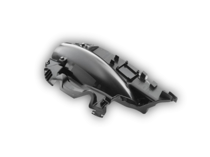 plastics part ktm exc excf 2026 lower part airbox black