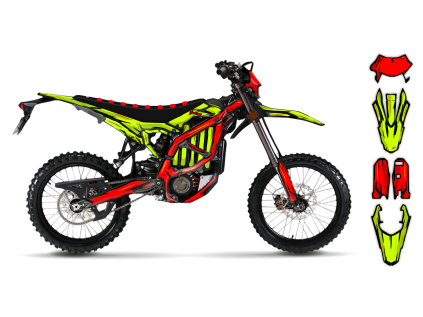 graphics kit surron ultra bee 22 24 fluo artlex le bike