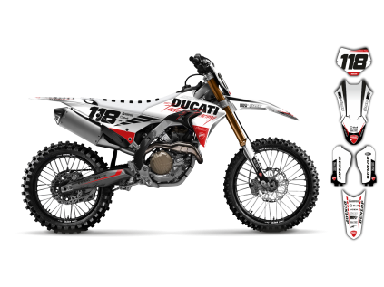 graphics kit ducati desmo mx 450 25 26 vertigo le bike