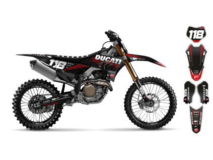 graphics kit ducati desmo mx 450 25 26 vertigo r1 bike