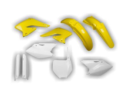 2542 plastics kit suzuki rmz 250 2004 2005 2006 oem 3zw3
