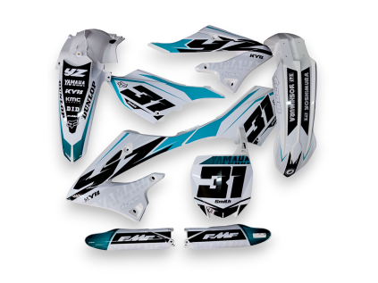 gfp yamaha yz 125 250 22 24 white discovery le