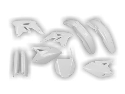 2557 plastics kit suzuki rmz 250 2007 2008 2009 white gcrh