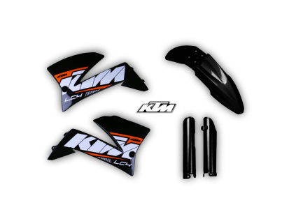 TR1001 REPLICA 1 KTM LC4 SUPERMOTO LED BASIC BLACK 05 08