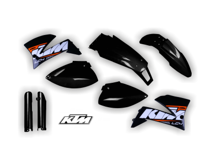TR1001 REPLICA 1 KTM LC4 SUPERMOTO LED BASIC BLACK 99 04
