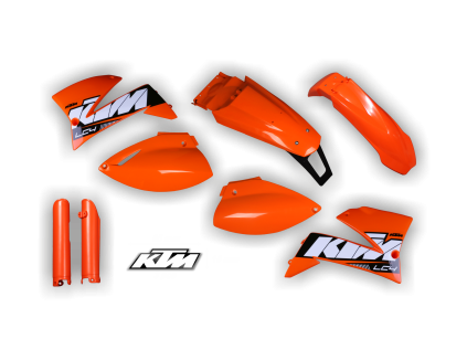 TR1001 REPLICA 1 KTM LC4 ENDURO LED BASIC ORANGE 99 04