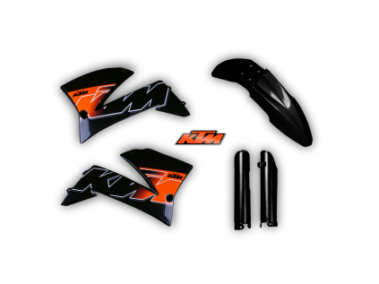 TR1002 REPLICA 1 KTM LC4 SUPERMOTO LED BASIC BLACK 05 08