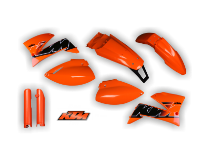 TR1002 REPLICA 1 KTM LC4 SUPERMOTO LED BASIC ORANGE 99 04