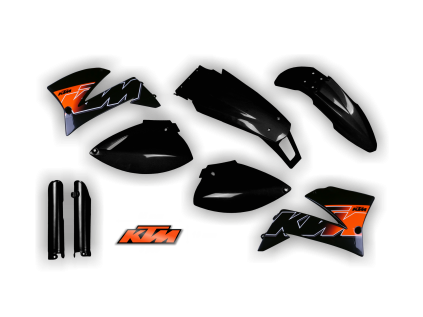 TR1002 REPLICA 1 KTM LC4 SUPERMOTO LED BASIC BLACK 99 04