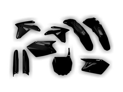 2605 plastics kit suzuki rmz 450 2007 black paps