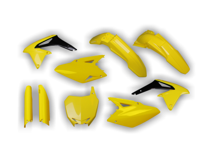 2626 1 plastics kit suzuki rmz 450 2008 2009 2010 2011 2012 2013 2014 2015 2016 2017 yellow azlp