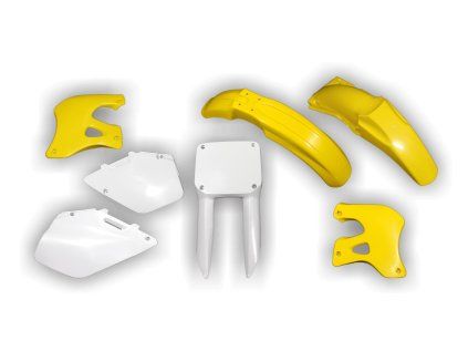 2653 2653 plastics kit suzuki rm 125 250 1996 1997 1998 oem 548s