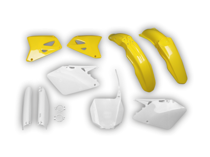 2665 1 plastics kit suzuki rm 125 250 2001 2002 2003 oem ara6