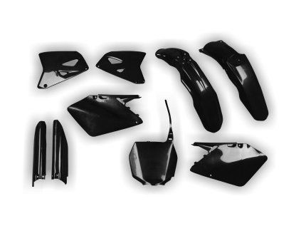 2674 plastics kit suzuki rm 125 250 2004 2005 2006 2007 2008 black zu96