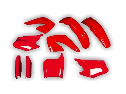 2710 2710 plastics kit honda cr 125 250 2000 2001 red ah34