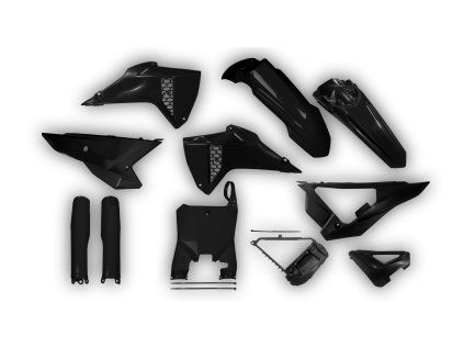 287 287 287 plastics kit honda crf 450 250 revolution 25 black full