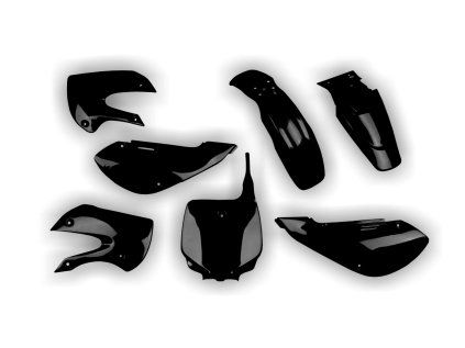 2982 plastics kit kawasaki kx 65 2002 2026 black 7nbr