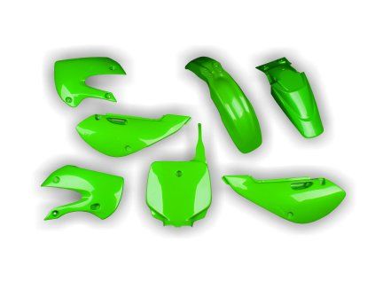2985 plastics kit kawasaki kx 65 2002 2026 green 7nbr