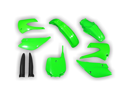 3006 plastics kit kawasaki kx 85 100 2001 2013 green e4p8