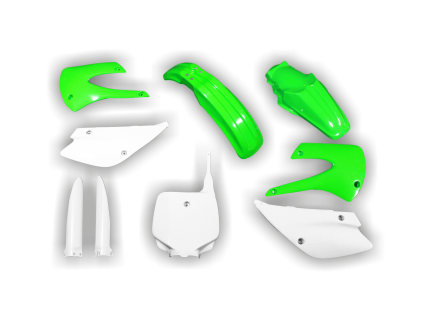 3009 plastics kit kawasaki kx 85 100 2001 2013 oem e4p8