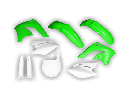 3111 3111 plastics kit kawasaki kxf 450 kx450f 2006 2007 2008 oem 8pm2