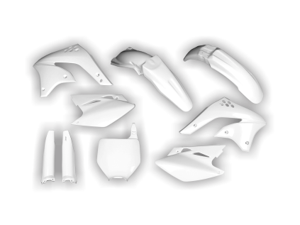 3114 plastics kit kawasaki kxf 450 kx450f 2006 2007 2008 white1 8pm2