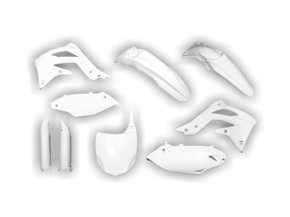 3135 plastics kit kawasaki kxf 450 kx450f 2012 white ghn6