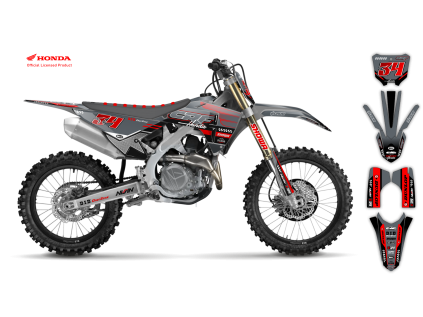 graphics kit honda crf 250 450 25 xx pitster le bike
