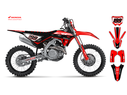 graphics kit honda crf 250 450 21 22 ninja le bike