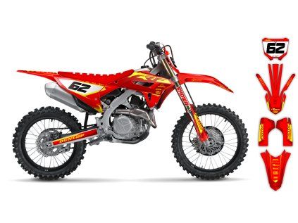 graphics kit honda crf 250 450 21 22 esh st bike