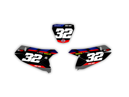 graphics kit fantic xxf 250 450 25 xx np 053 le draft