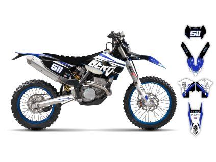 graphics kit husaberg fe 13 14 se1000 r5 bike
