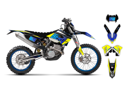 graphics kit husaberg fe 13 14 se1000 r1 bike