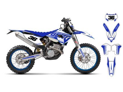 graphics kit husaberg fe 13 14 factory replica 2 r1 bike