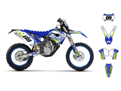 graphics kit husaberg fe 09 12 fluo se1043 st bike