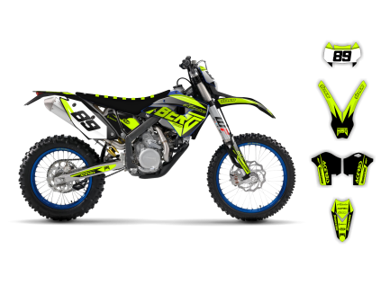 graphics kit husaberg fe 09 12 fluo se1043 r1 bike